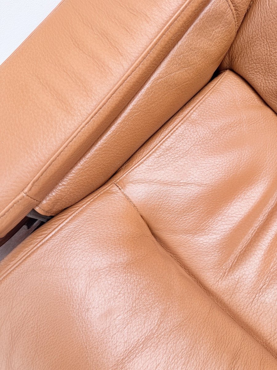 Fauteuil en cuir 'Kroken' conçue par Ake FRIBYTTER pour NELO, Suède 2000  -photo-3