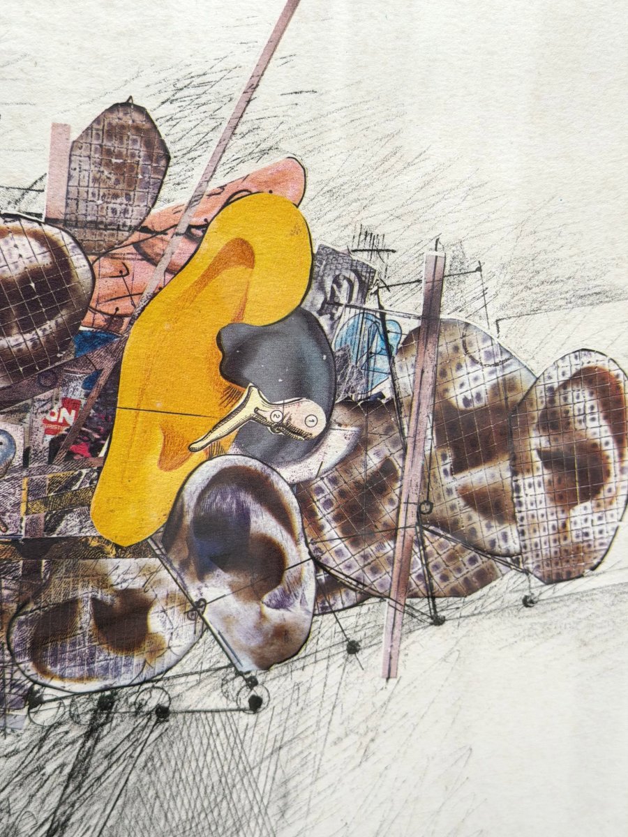Lithograph "hen With Ears" By César Baldaccini, Known As César (1921–1998), No. 250/300  -photo-4