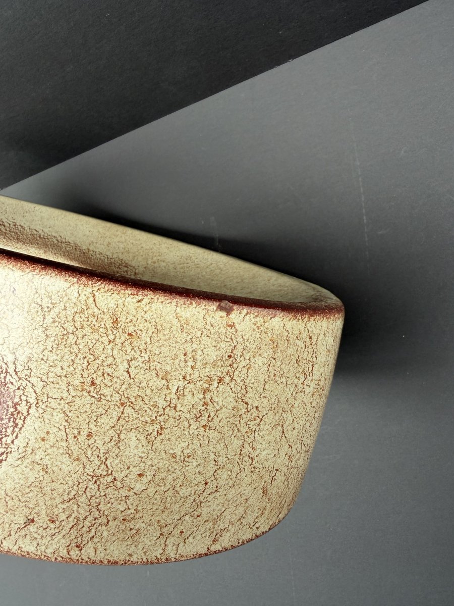 Vase de Roberto RIGON par la Manufacture BERTONCELLO en céramique, Italie 1970  -photo-2