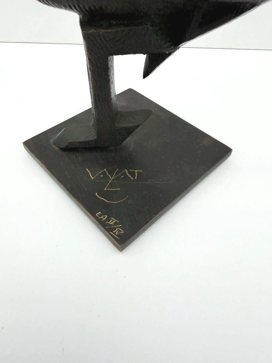 Sculpture de Eric VALAT en bronze épreuve d'artiste II/IV  -photo-3