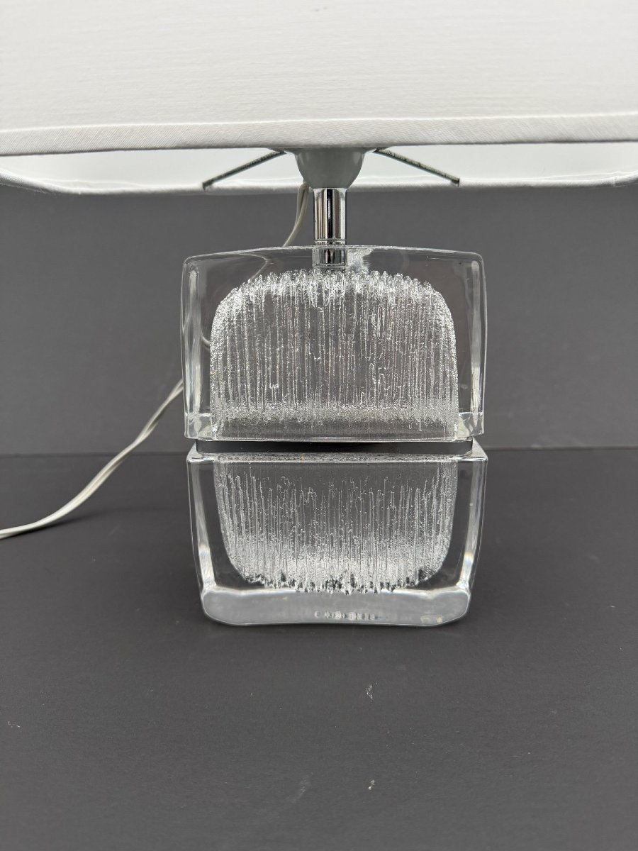 Crystal Lamp By Daum France, France, 1960  -photo-2