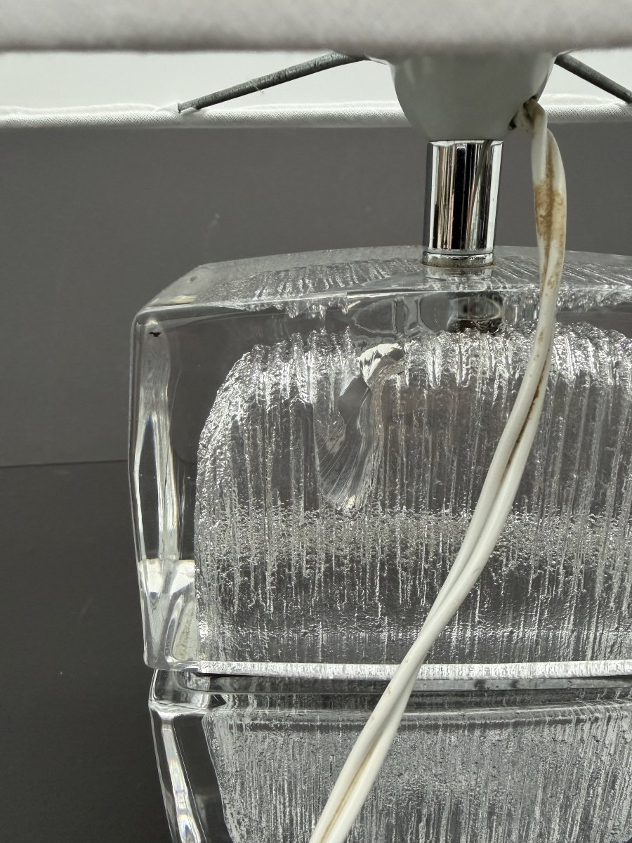 Crystal Lamp By Daum France, France, 1960  -photo-3