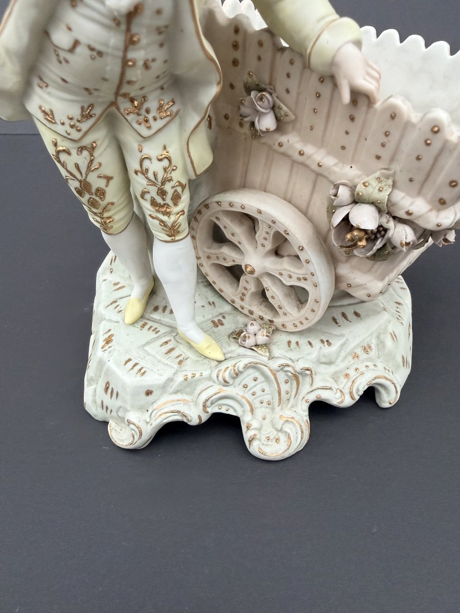 Sujet en Biscuit porcelaine, France 19 ème -photo-2