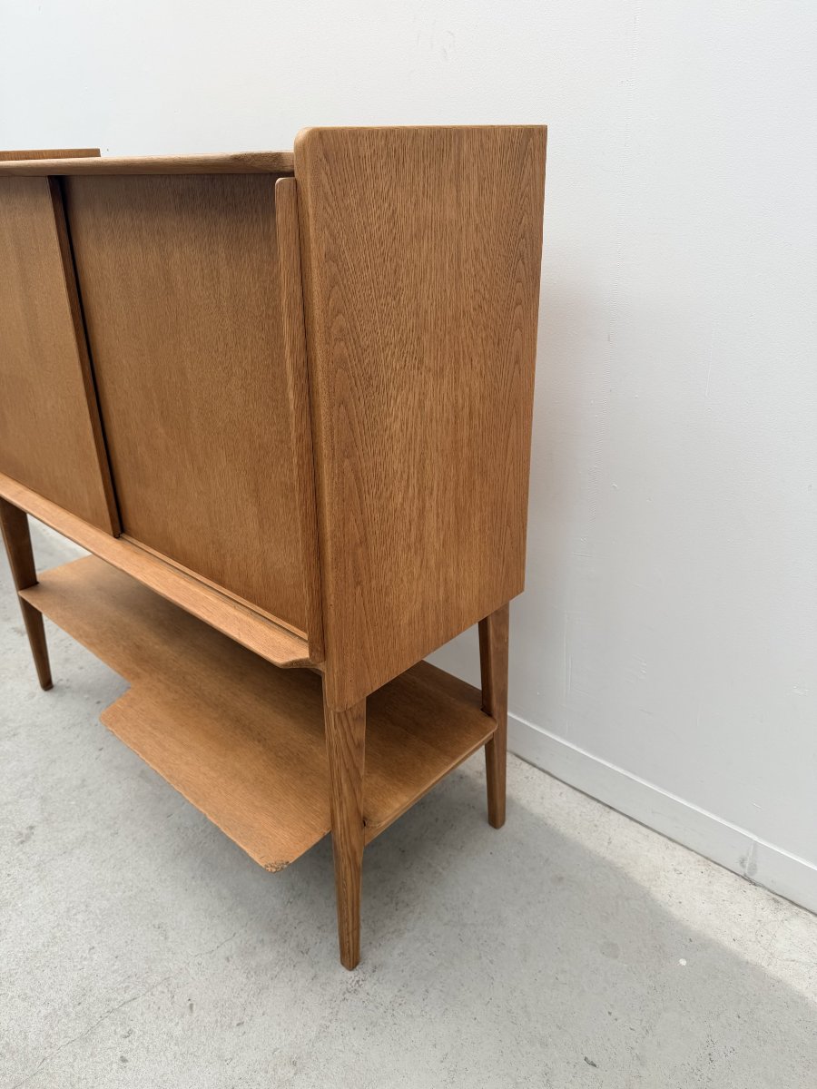 Sideboard By Roger Landault For Abc, Made Of Oak, France, 1950  -photo-1