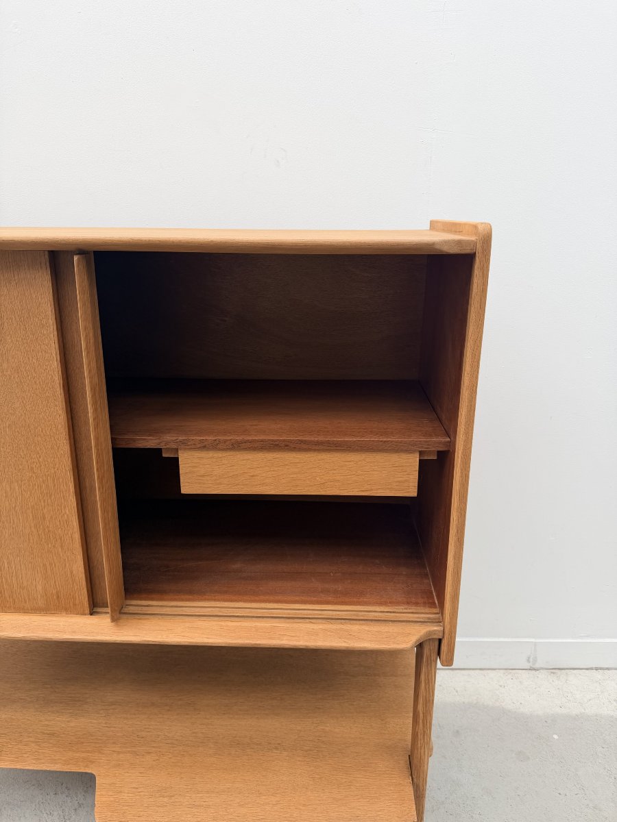 Sideboard By Roger Landault For Abc, Made Of Oak, France, 1950  -photo-5