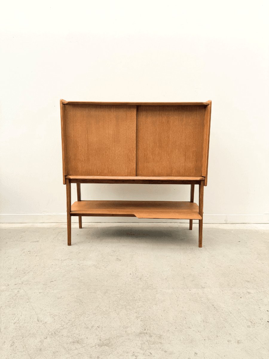 Sideboard By Roger Landault For Abc, Made Of Oak, France, 1950  