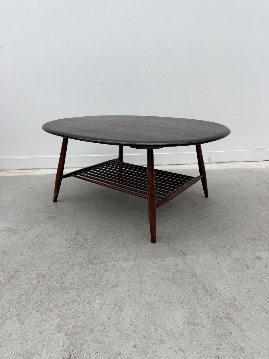 Table basse de Lucian ERCOLANI pour ERCOL, Angleterre 1960-photo-1