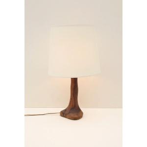 Modernist Solid Wood Lamp, 1960  
