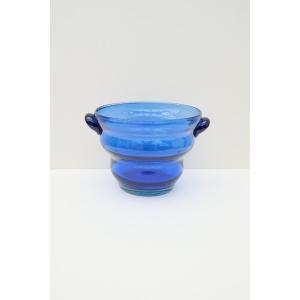 Sceau à Champagne En Verre Soufflé, 1970  