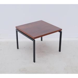 Table Basse En Teck Et Métal, Allemagne 1960