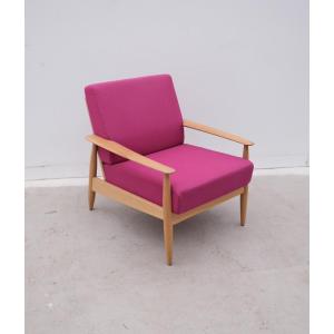 Fauteuil Scandinave « St100 » De Stäffan Thomasen Pour Buzzispace En Chêne Massif, 2013  