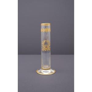 Soliflore en verre Napoléon III   