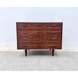 Scandinavian Chest Of Drawers In Rosewood, 1960  