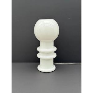 Lampe de AIKO VERRE de MURANO en opaline, Italie 1970  