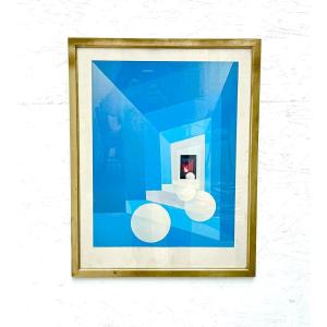 Lithographie de Bernard JARDEL 10/200, 1970 