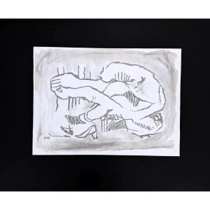 Painting Ink On Paper By Amen