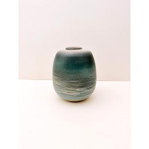 Vase en céramique signé, vers 1970 