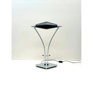 Frans Schrofer's "plume" Lamp For Scopelight Holland In Metal, 1980