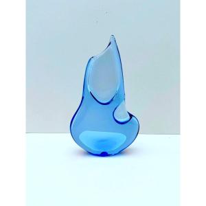 Vase de Josef CVRCEK et Miloslav KLINGER pour ZELEZNY BROD SKLO, République Tchèque 1970