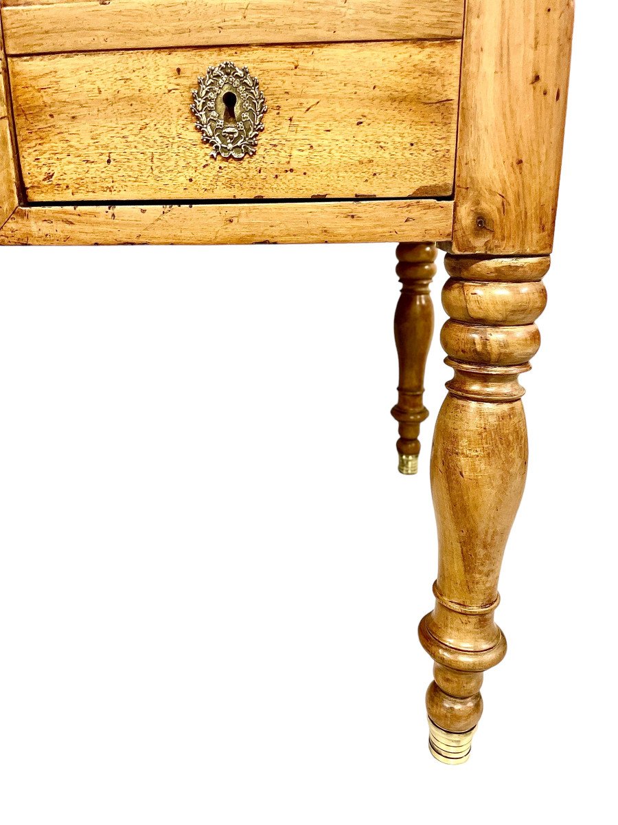 19th Century Wooden Partners' Desk-photo-2