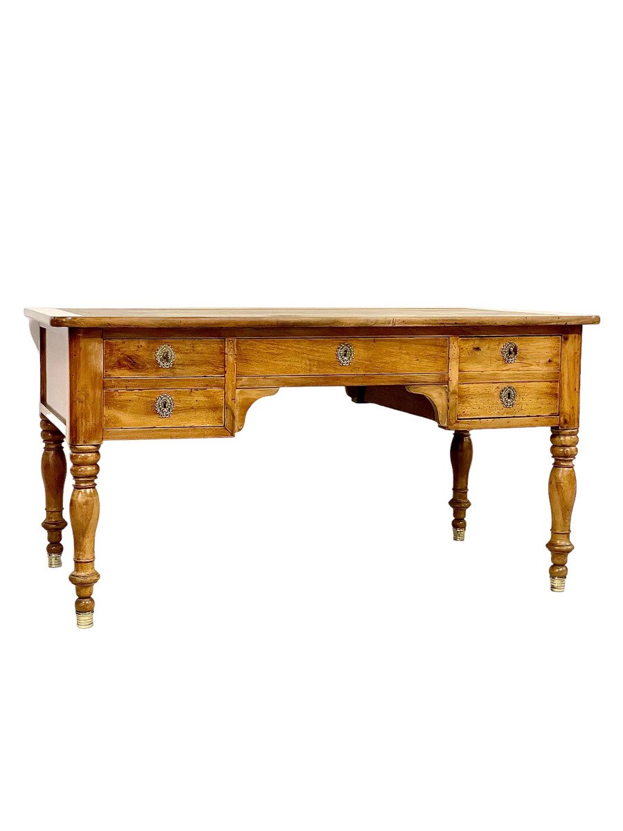 19th Century Wooden Partners' Desk
