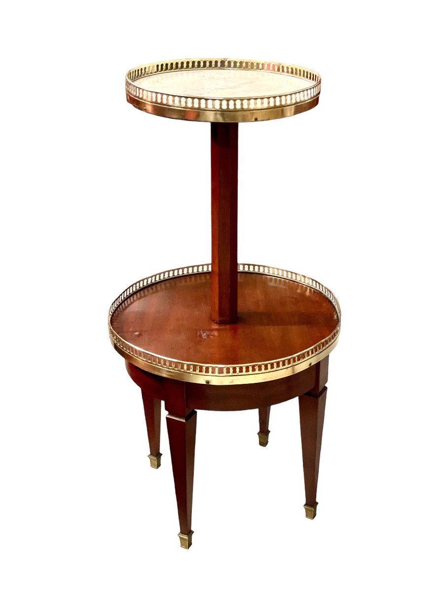 19th Century Two-tiered 'dumb Waiter' Table-photo-1