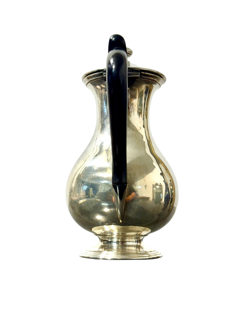 19th Century French Silver-plated Coffee Pot-photo-2