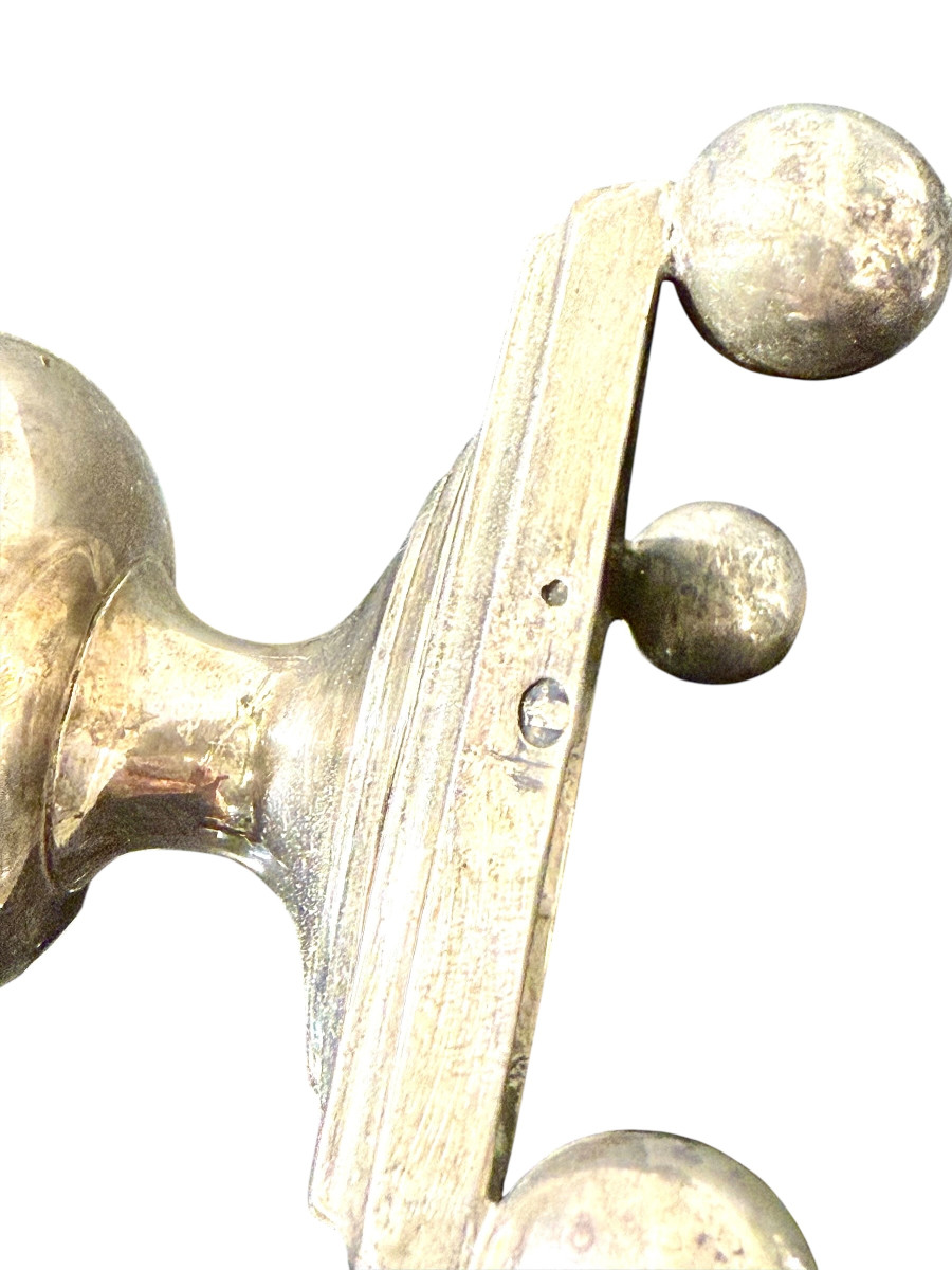 Solid Silver Neoclassical Mustard Pot, Vieillard Hallmark, Mid-19th Century-photo-7