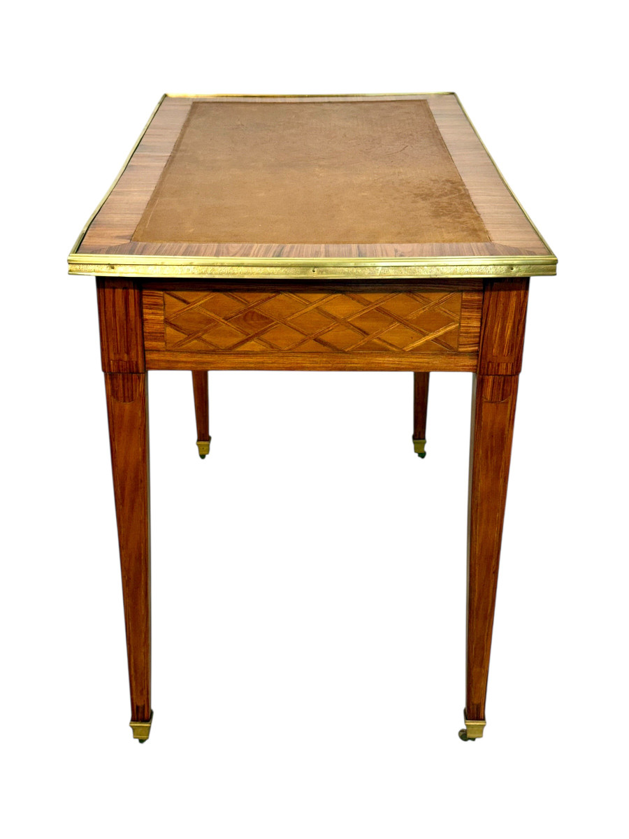 Louis XVI Writing Table With Bronze Mounts, France C. 1780-photo-2