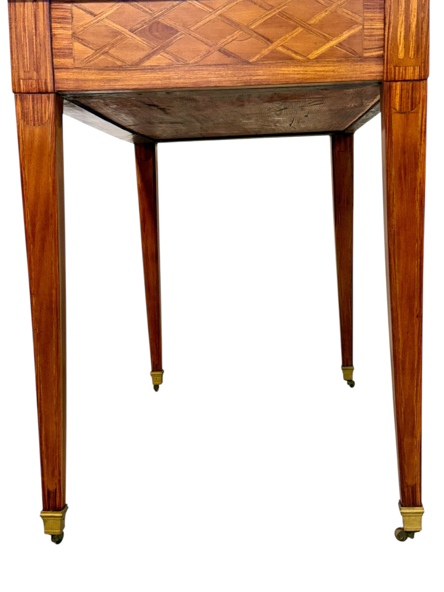 Louis XVI Writing Table With Bronze Mounts, France C. 1780-photo-7