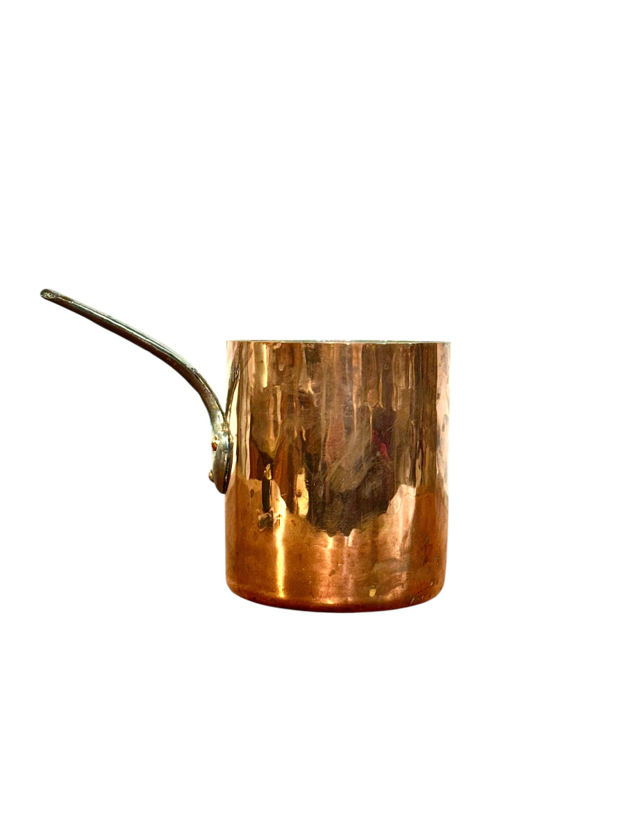 19th Century Antique French Copper Saucepan By Gaillard, Paris-photo-2