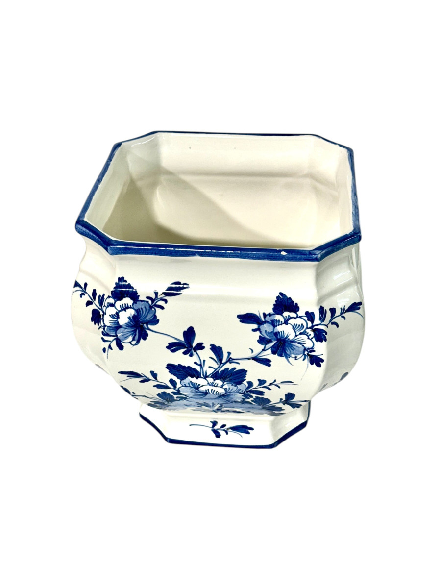 Blue And White Porcelain Jardinière, Larucci For Christian Dior-photo-4