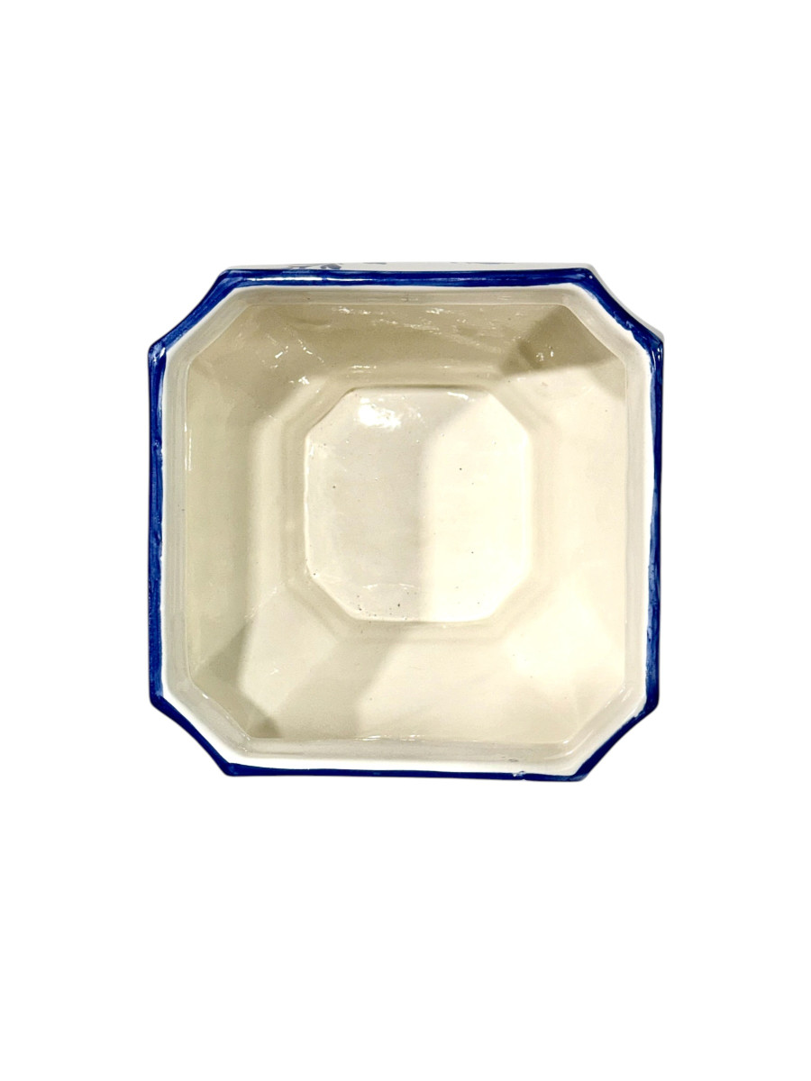 Blue And White Porcelain Jardinière, Larucci For Christian Dior-photo-2