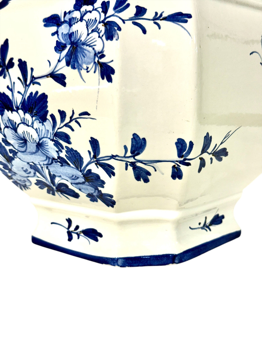 Blue And White Porcelain Jardinière, Larucci For Christian Dior-photo-7