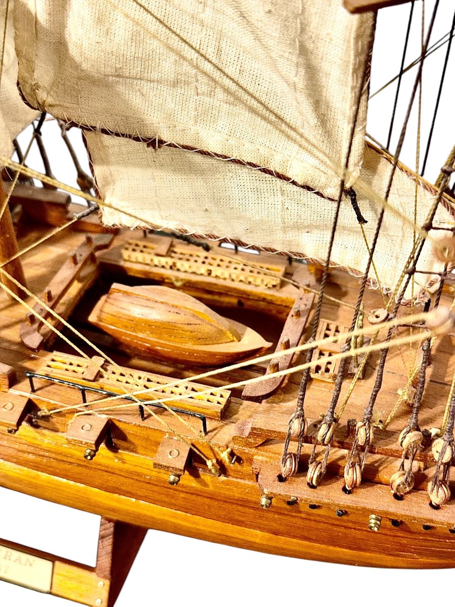 Ship Model Of The St. Géran Frigate, 1737-photo-3