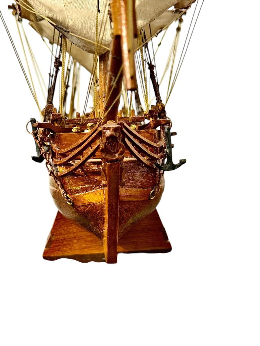 Ship Model Of The St. Géran Frigate, 1737-photo-4