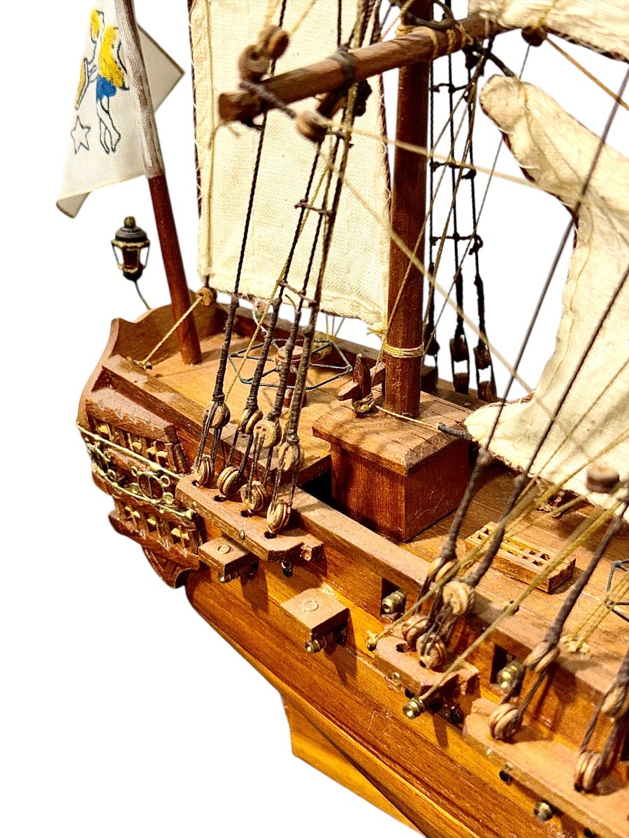 Ship Model Of The St. Géran Frigate, 1737-photo-6