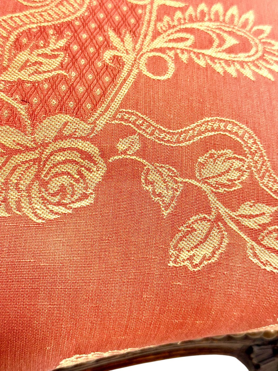 Paire de chaises d'appoint en noyer sculpté de style Louis XV, France, vers 1880-photo-2