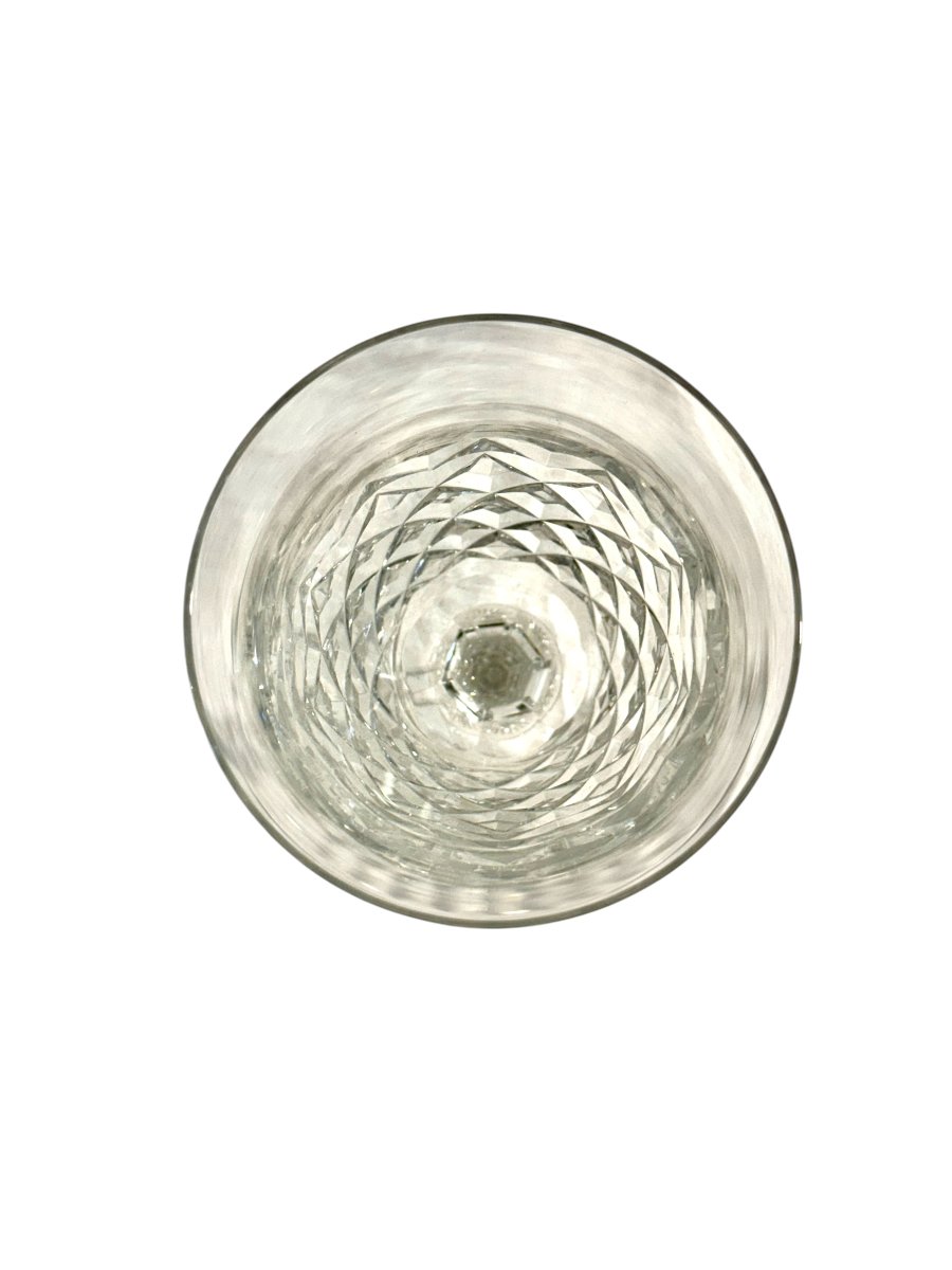 Service de 8 verres en cristal taillé Baccarat Modèle « Burgos », France, XXe siècle-photo-4