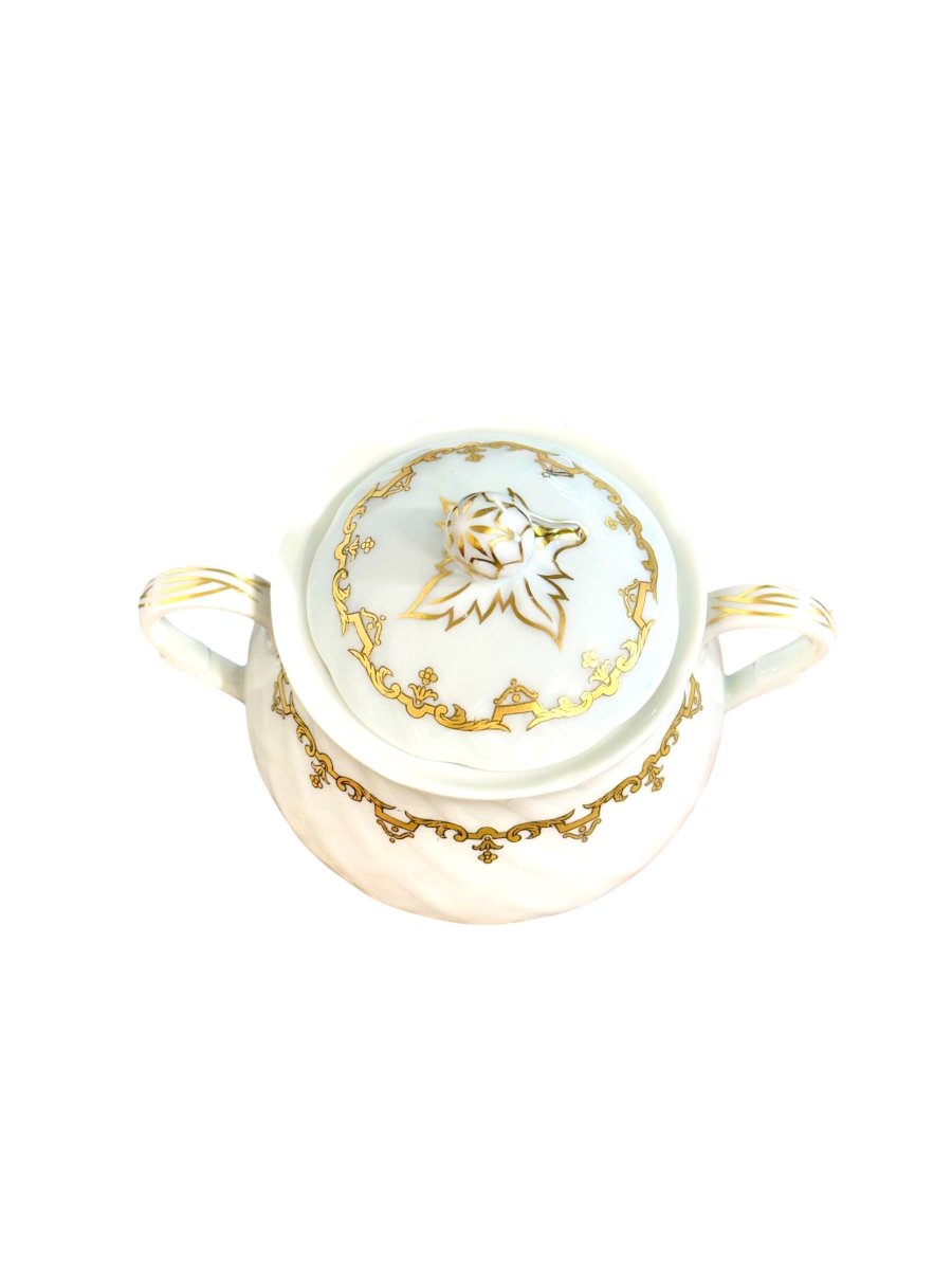 Bernardaud Limoges “rimbaud” Porcelain Coffee Service, 26 Pieces-photo-5