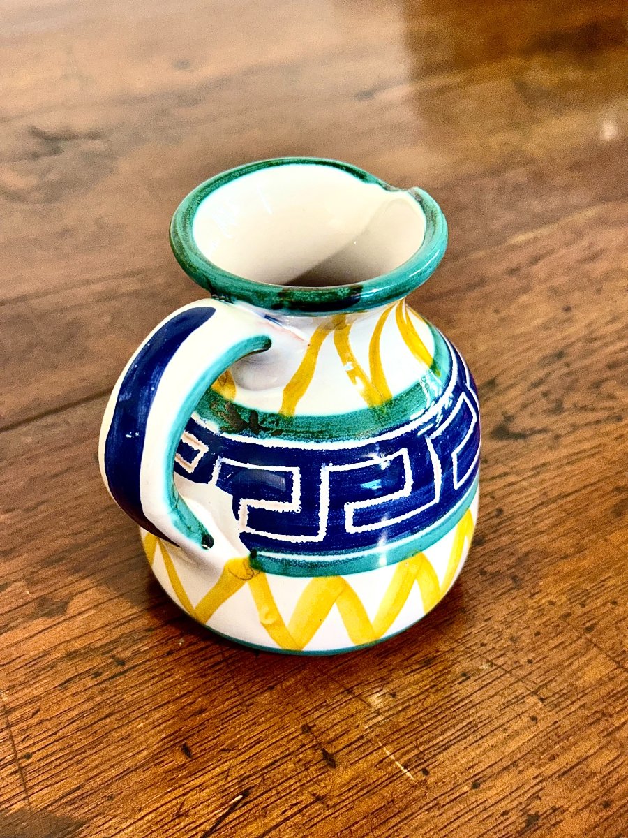 Robert Picault Ceramic Creamer, Vallauris, France, Circa 1960-photo-2