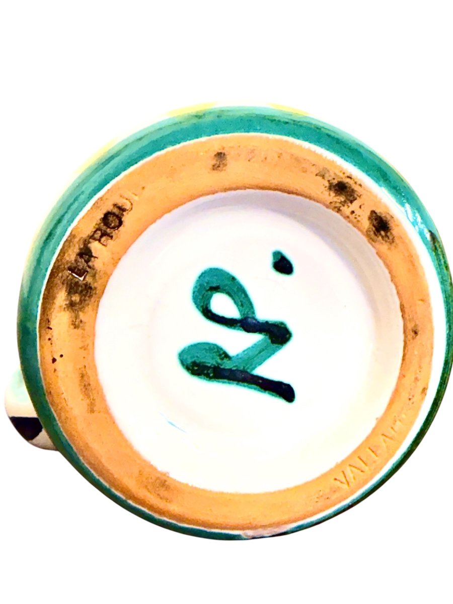 Robert Picault Ceramic Creamer, Vallauris, France, Circa 1960-photo-4
