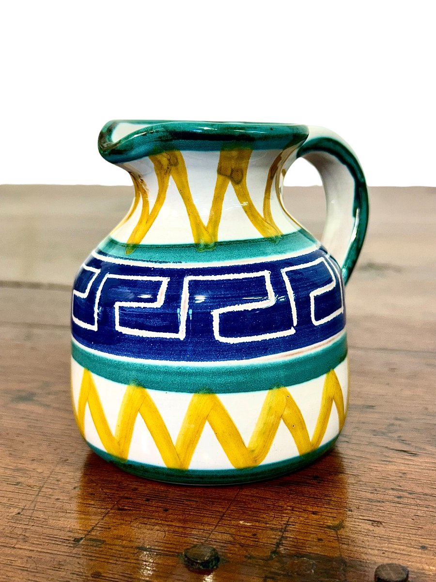 Robert Picault Ceramic Creamer, Vallauris, France, Circa 1960-photo-8