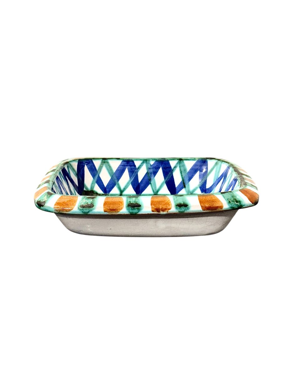 Robert Picault Vallauris Ceramic Vide-poche Or Trinket Dish, France, Circa 1960-photo-4