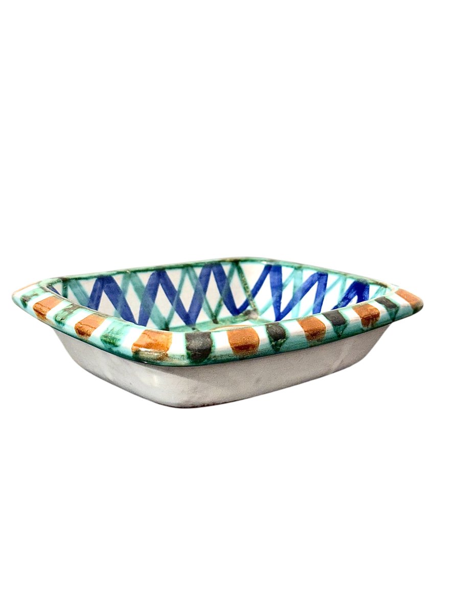 Robert Picault Vallauris Ceramic Vide-poche Or Trinket Dish, France, Circa 1960-photo-3
