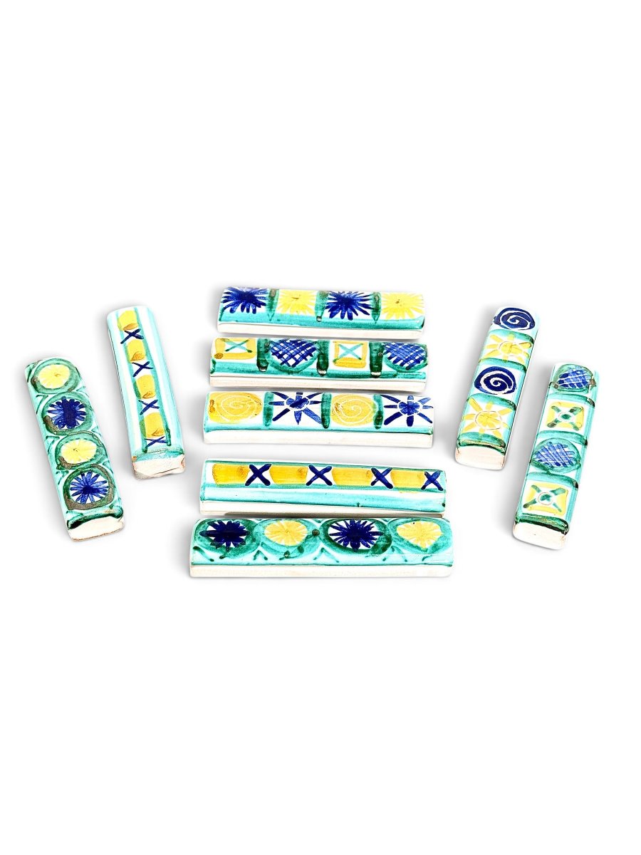 Set Of 9 Ceramic Knife Holders By Robert Picault (vallauris), France, Circa 1960-photo-5
