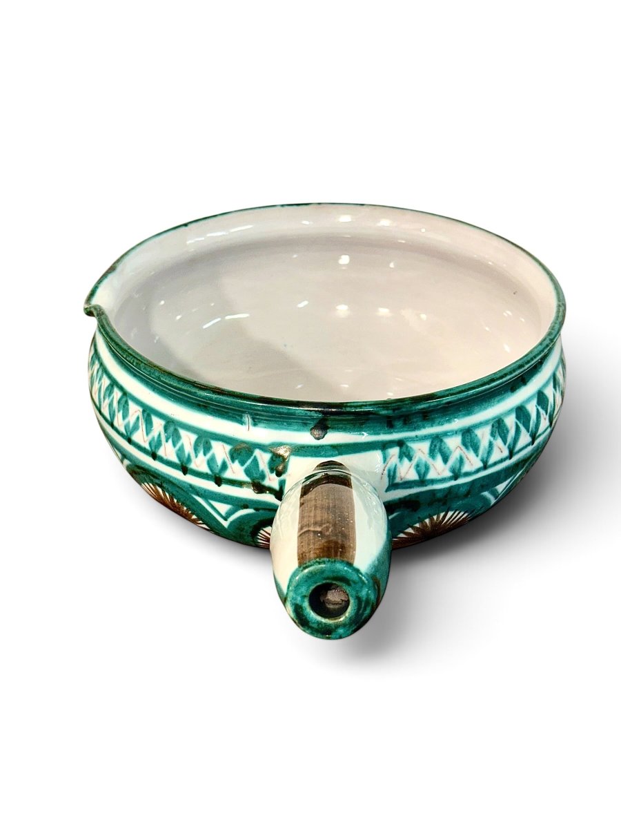 Casserole en céramique Robert Picault Vallauris, France, vers 1960-photo-3