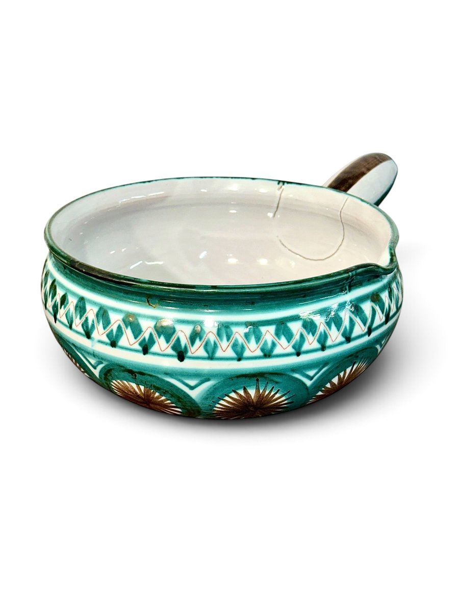 Casserole en céramique Robert Picault Vallauris, France, vers 1960-photo-7
