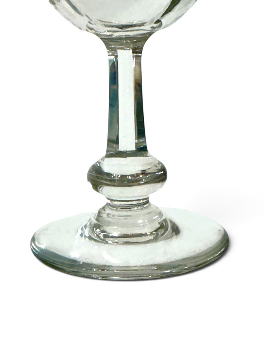 Suite de 8 verres Baccarat modèle Burgos en cristal taillé, France-photo-4