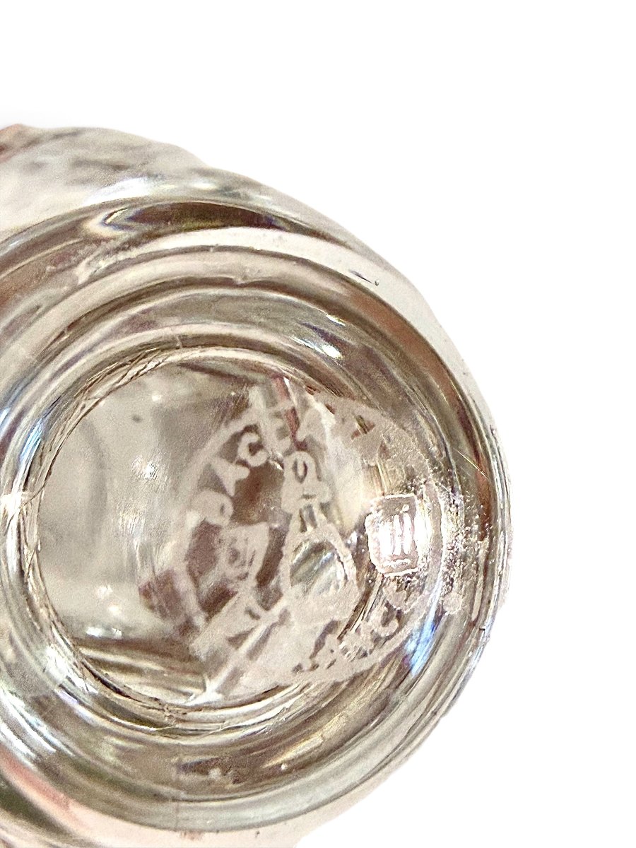 Suite de 8 verres Baccarat modèle Burgos en cristal taillé, France-photo-5
